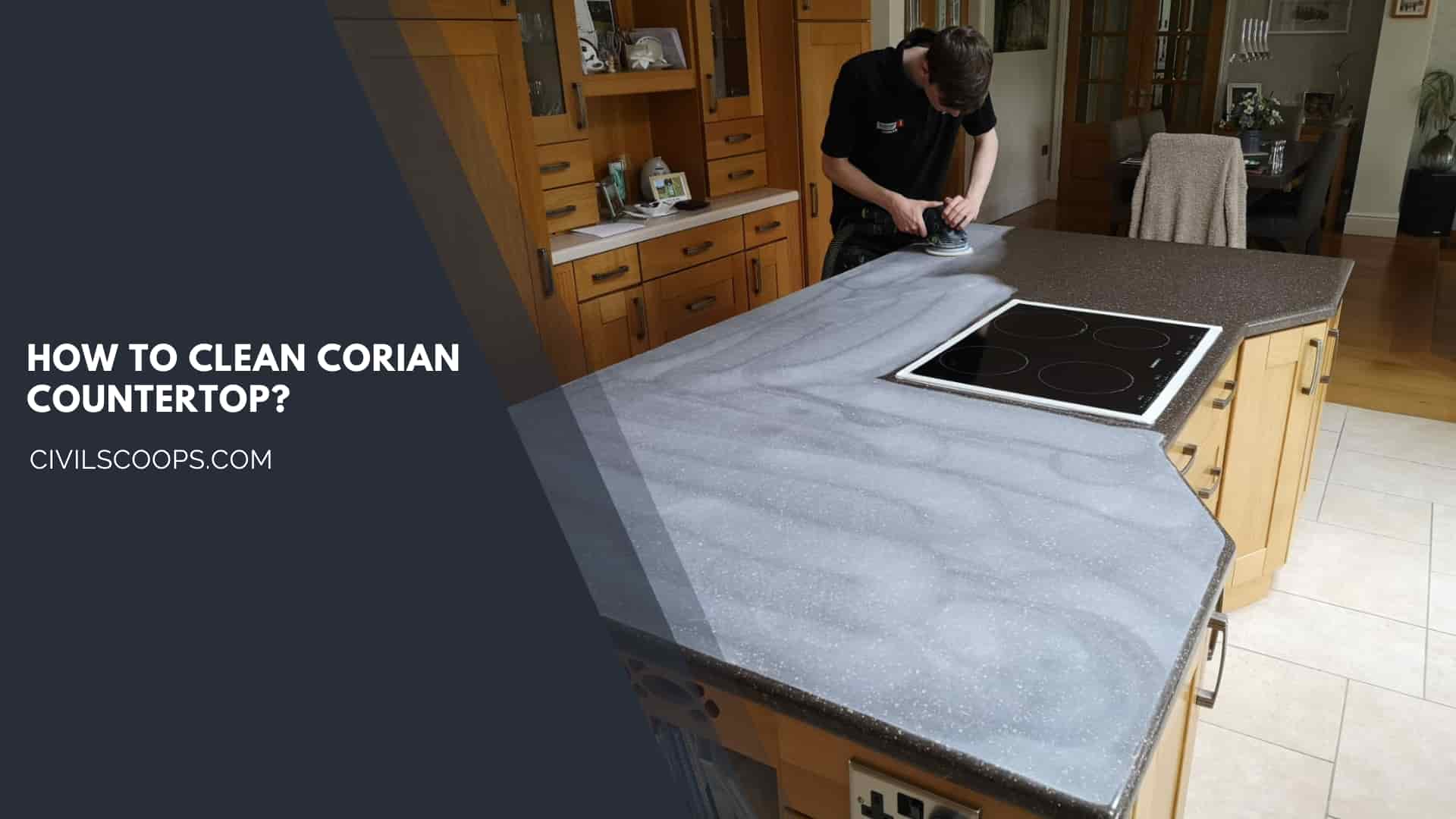 How to Clean Corian Countertop?