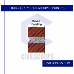 Rubbed, Keyed or Grooved Pointing