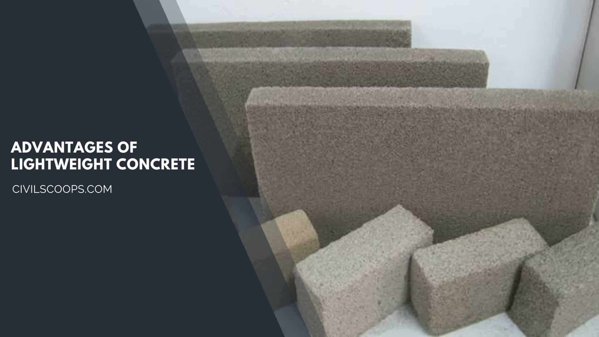 Advantages of Lightweight Concrete