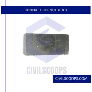 Concrete Corner Block