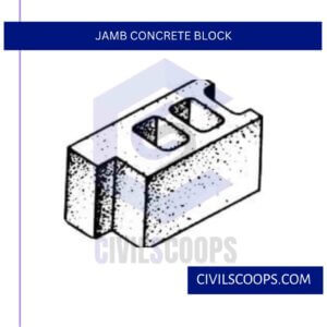 Jamb Concrete Block