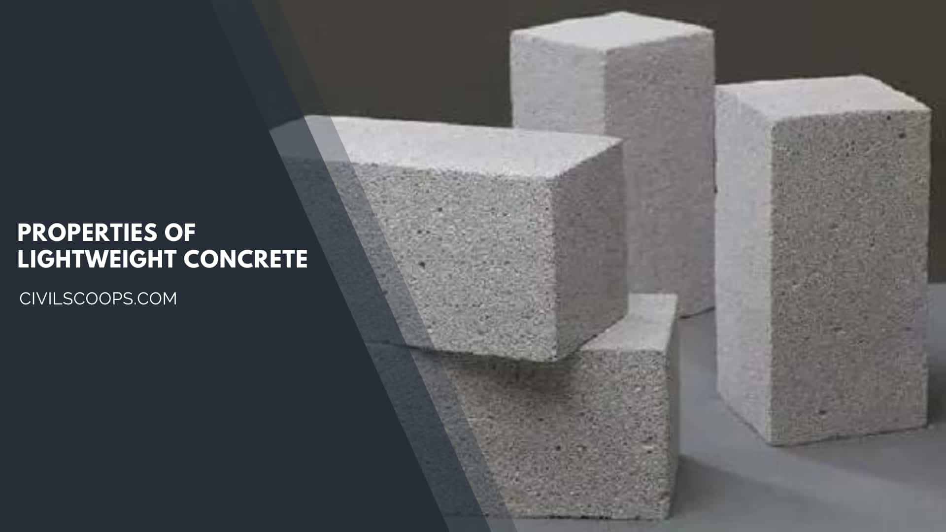 Properties of Lightweight Concrete