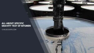 all about Specific Gravity Test of Bitumen