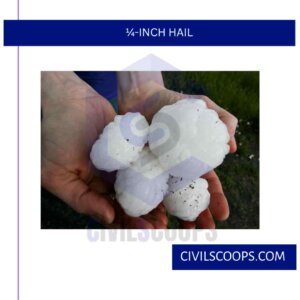¼-inch Hail
