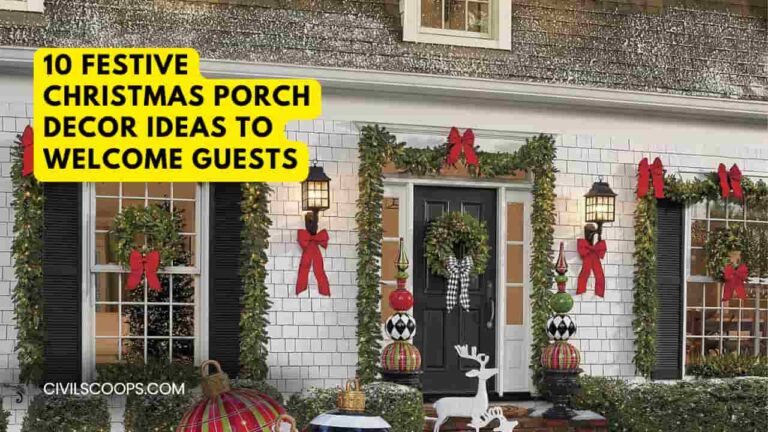 10 Festive Christmas Porch Decor Ideas to Welcome Guests