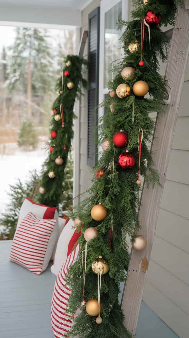 Deck the Porch with Garland