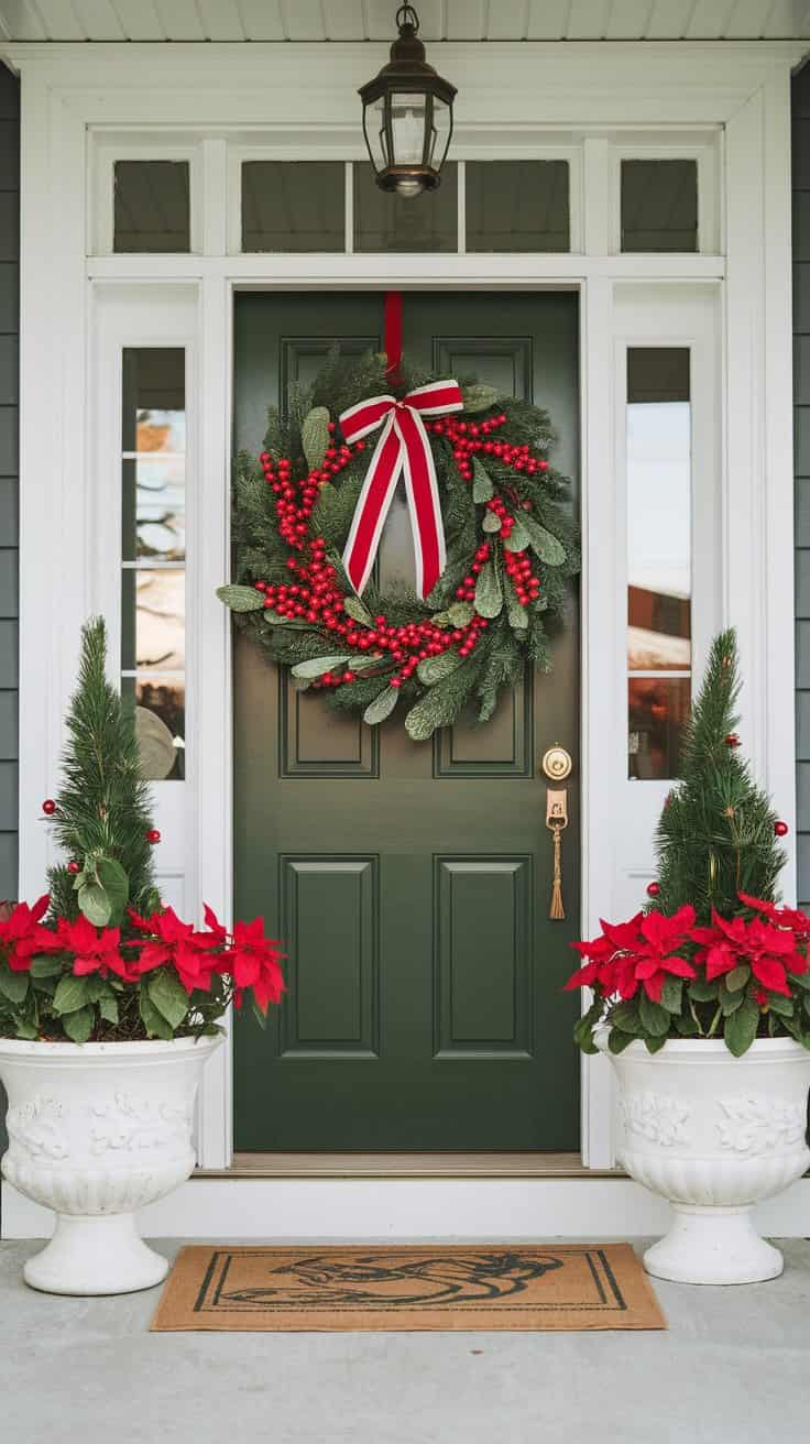 Incorporate a Festive Wreath