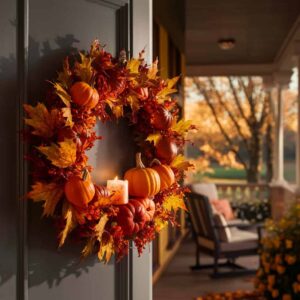 Set Up a Festive Entryway