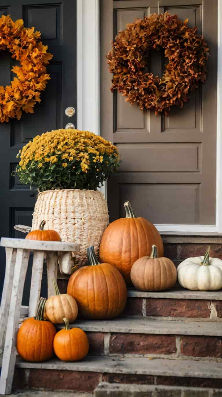 Add Fall-Themed Pillows