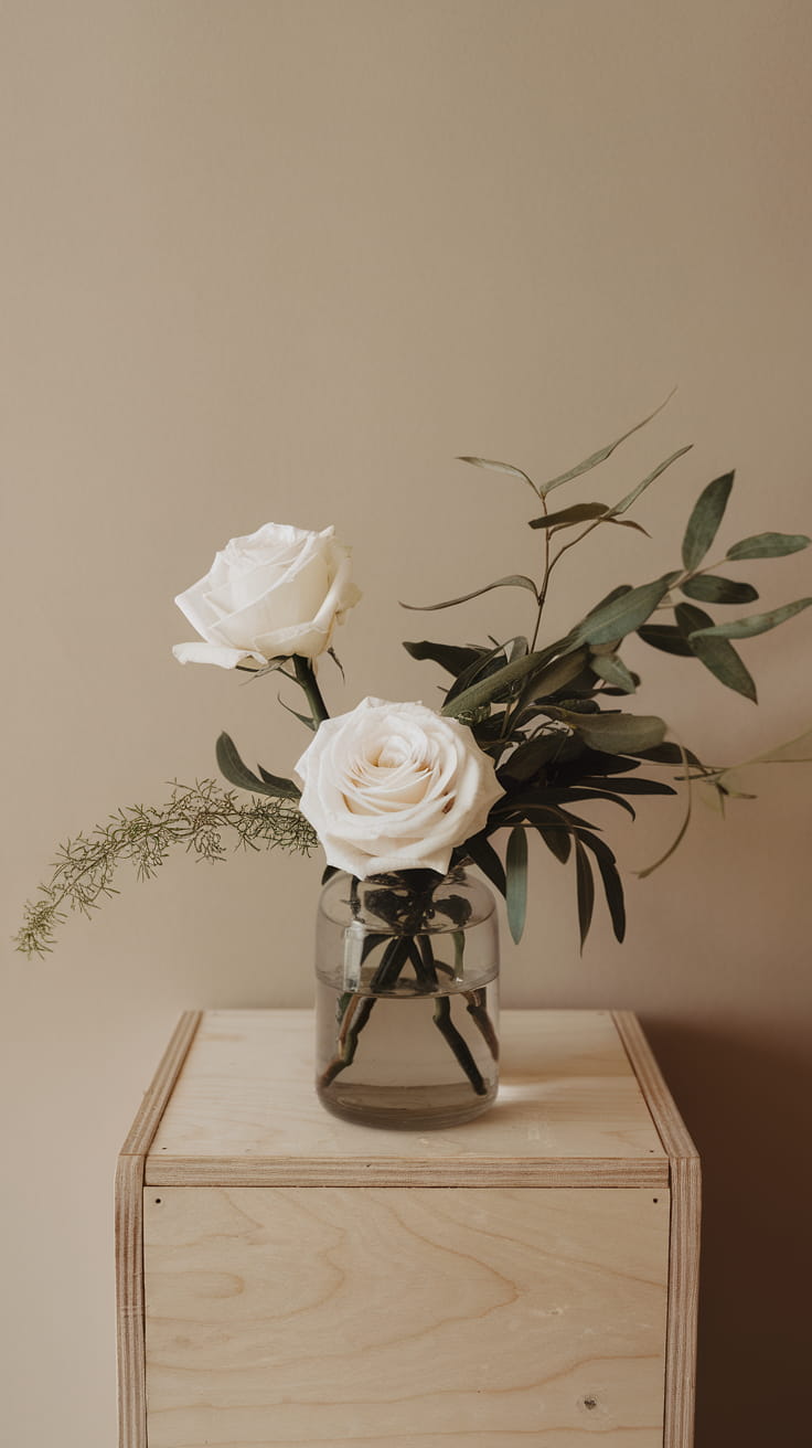 Flower Arrangement for Entryway