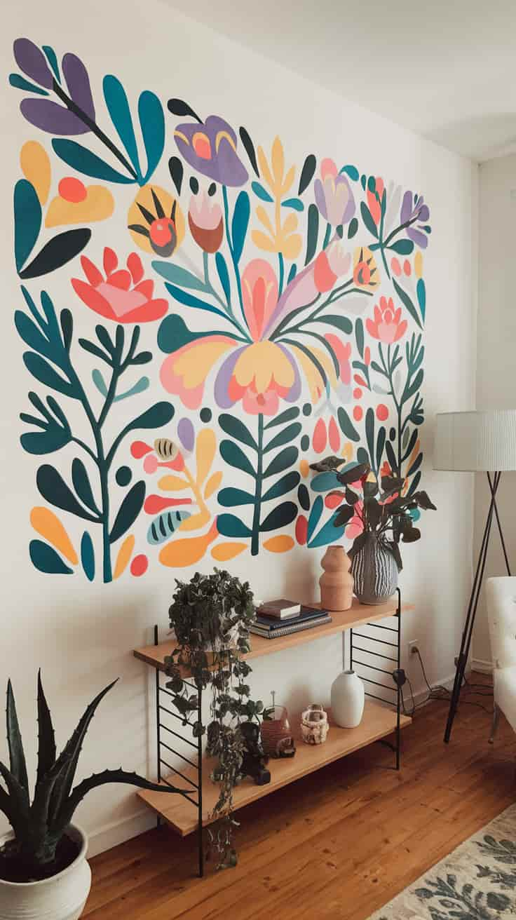 Flower-Themed Room Decor