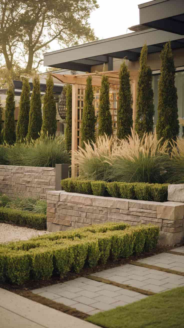 Front Yard Privacy Landscaping