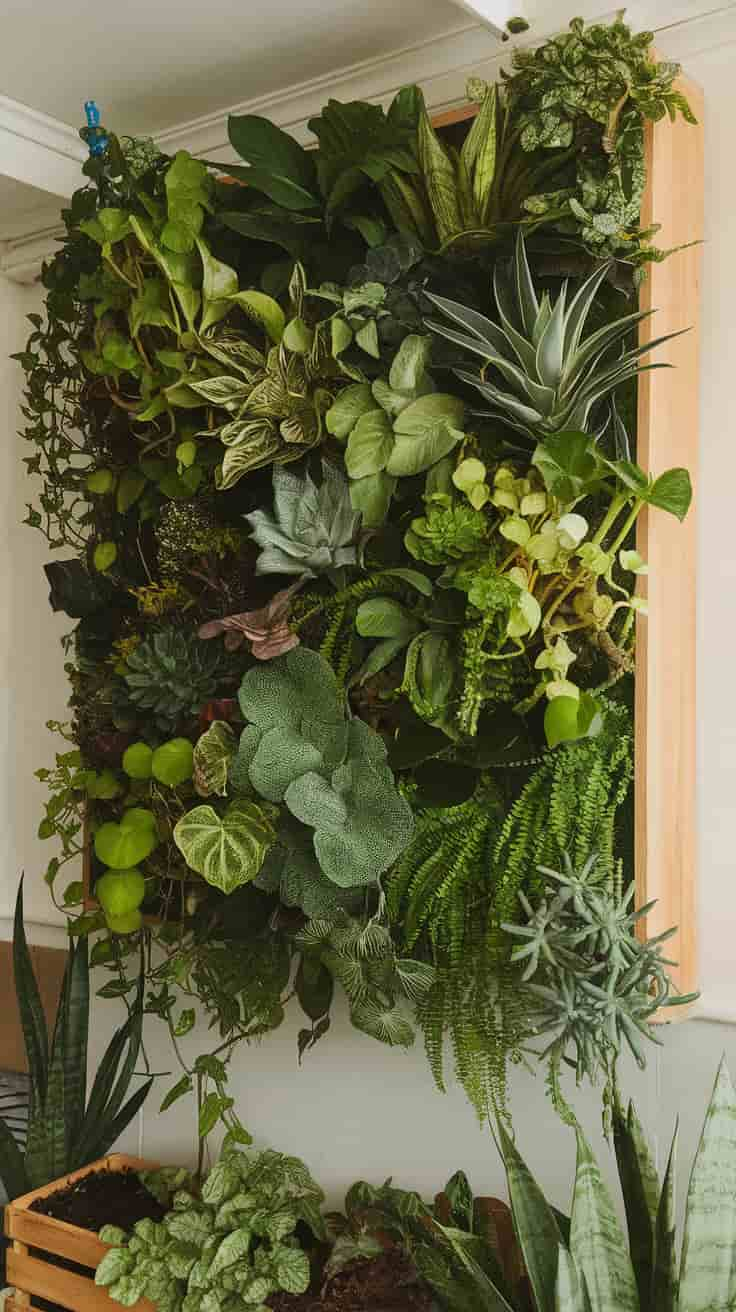 How to Maintain Your Plant Wall