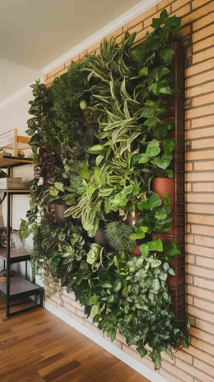 Indoor Plant Wall Benefits