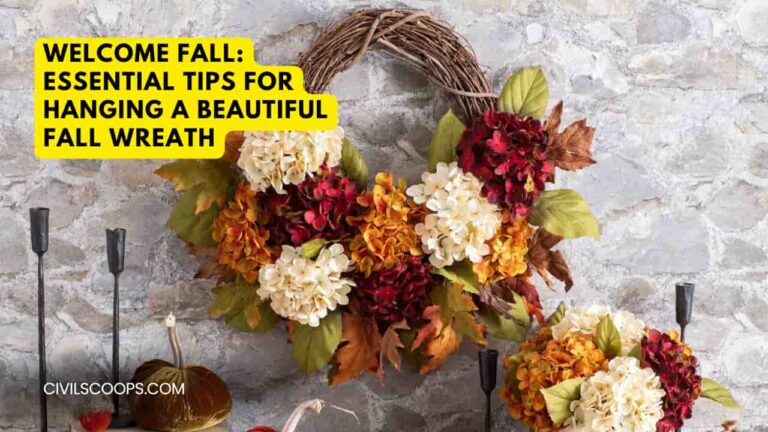 Welcome Fall: Essential Tips for Hanging a Beautiful Fall Wreath