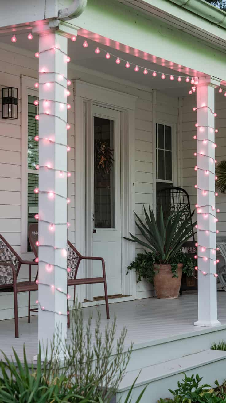 Incorporate Pink String Lights