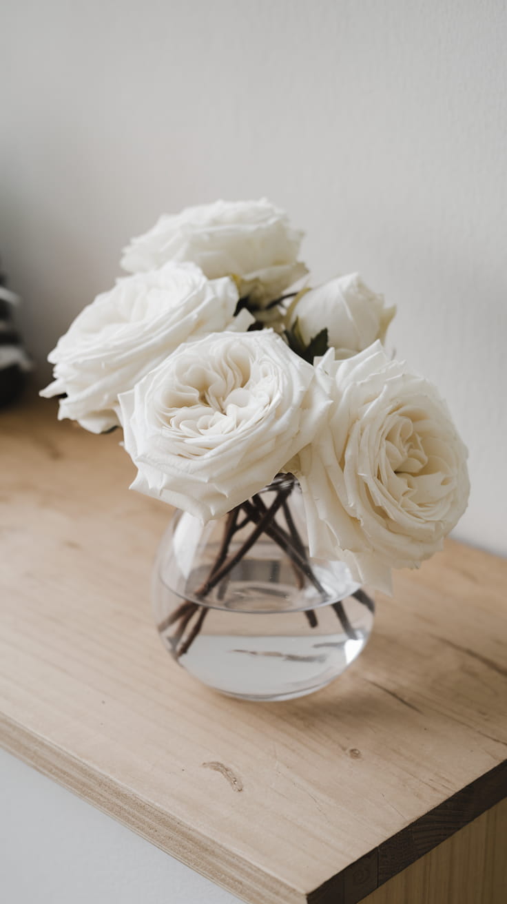 Minimalist Floral Decor