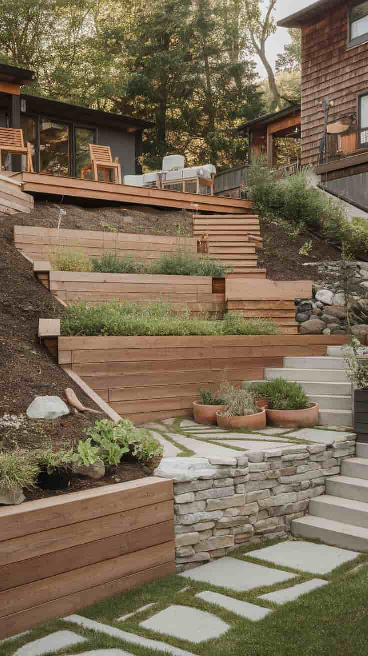 Sloped Yard Landscaping